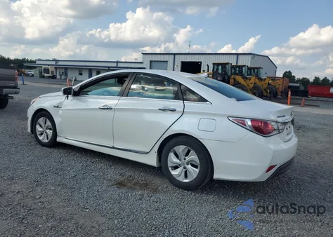 2015 Hyundai Sonata Hybrid from USA, damaged, VIN KMHEC4A48FA134341